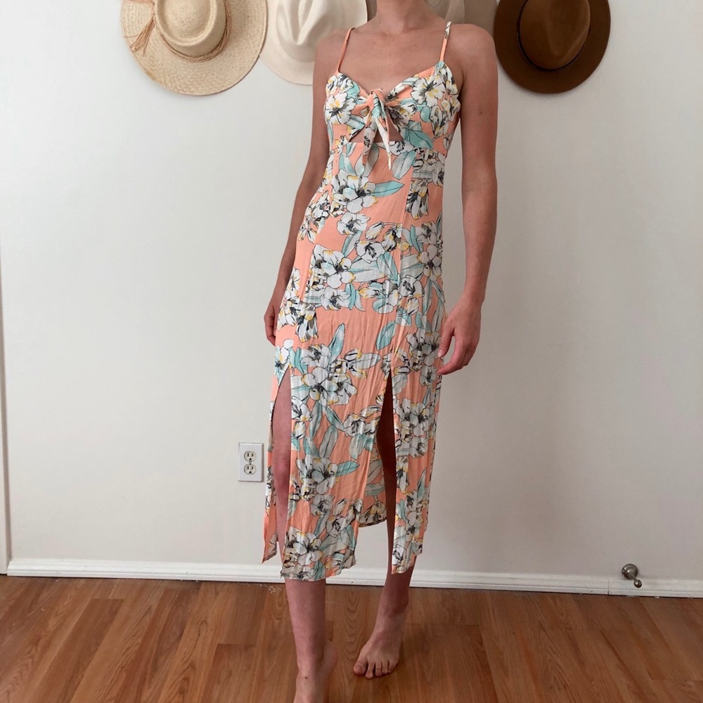 MinkPink SunDress with Flower Print